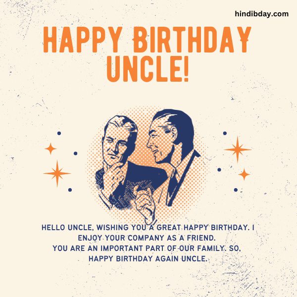 Happy Birthday Wishes For Uncle